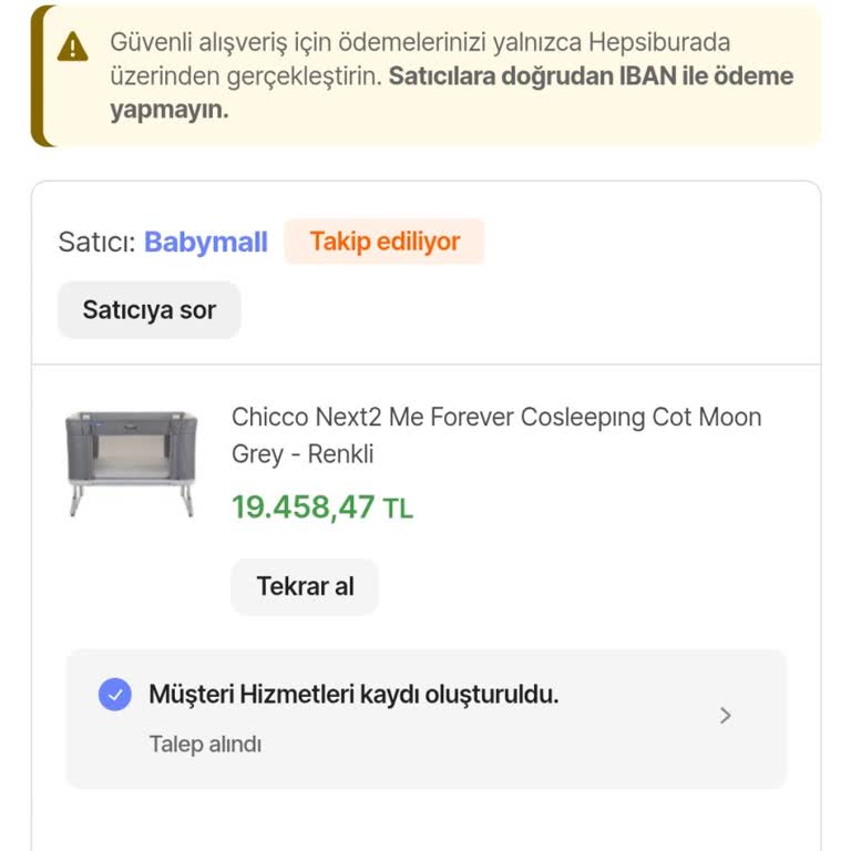 Baby Mall Hepsiburada Ve Sürat Kargo İş Birliği: Teslim Edilemeyen Bebek Ürünleri