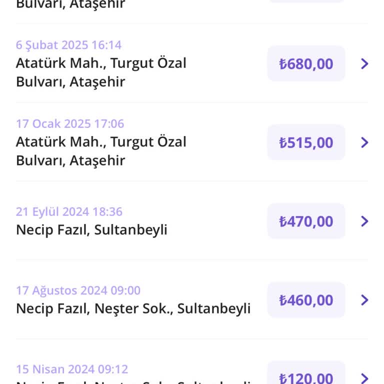 BiTaksi Yolculuğunda Beklenmedik Ekstra Ücretler Ve Yetersiz İade