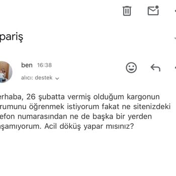 Sipariş İptali Ve Destek Hattına Ulaşamama Sorunu