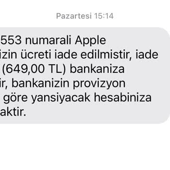 İade Edilmeyen Ürün Ücreti