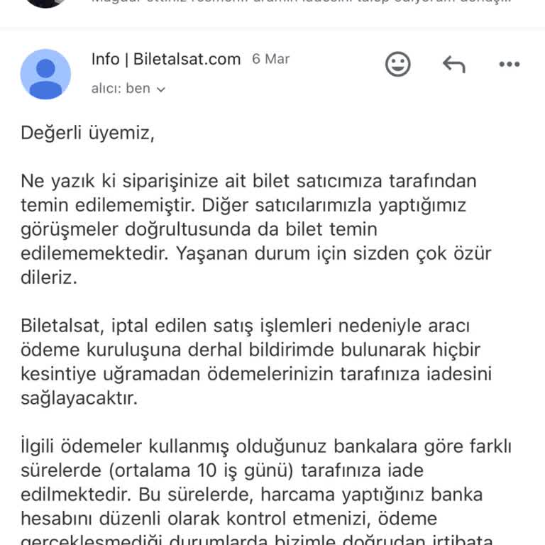 Bilet Sorunu Ve İletişimsizlik Mağduriyeti