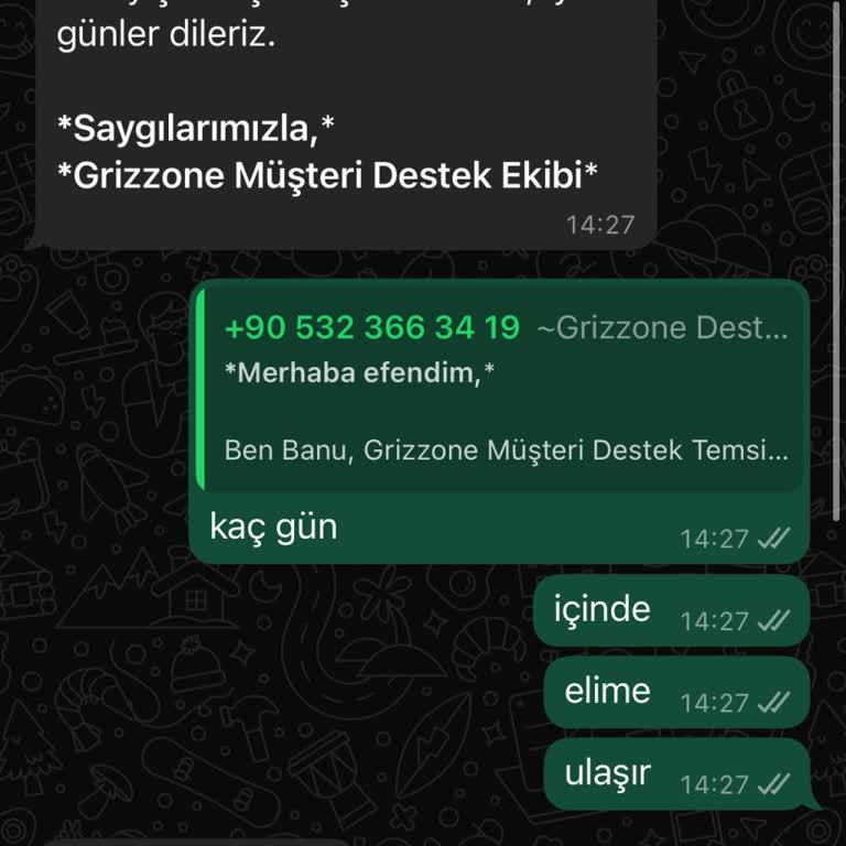 Grizzone'den Siparişlerim Neden Hala Kargolanmadı?