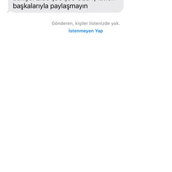 Kişisel Bilgilerimin İhlali: Tanımadığım Kişiden Gelen Mesajlar