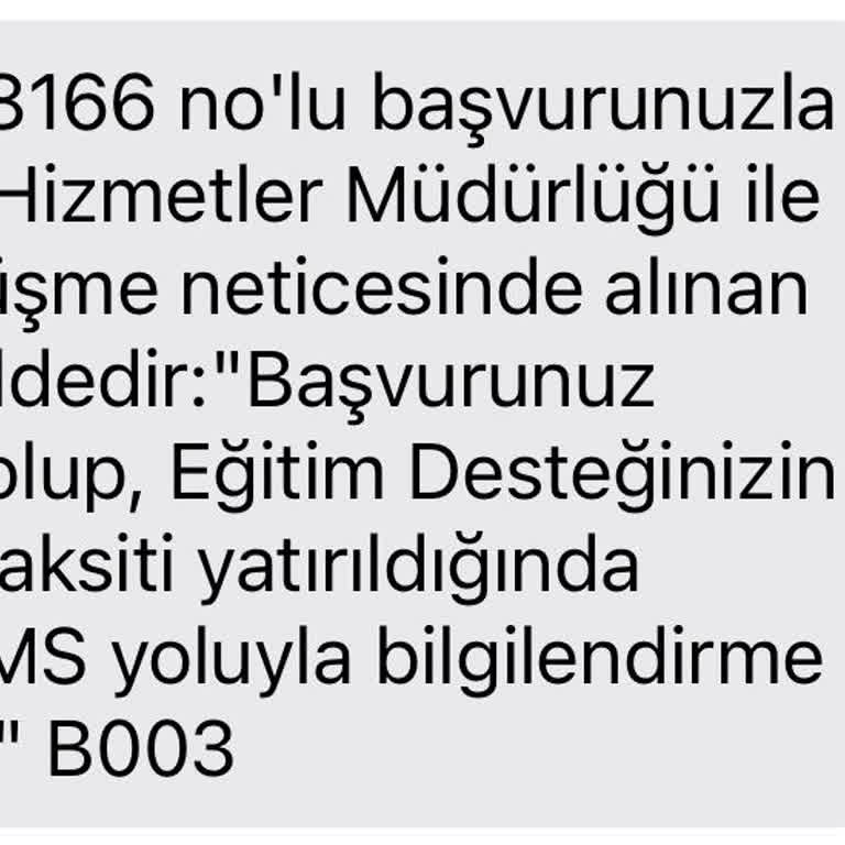 İBB Bursu Taksit Sorunu Ve Yetersiz Bilgilendirme