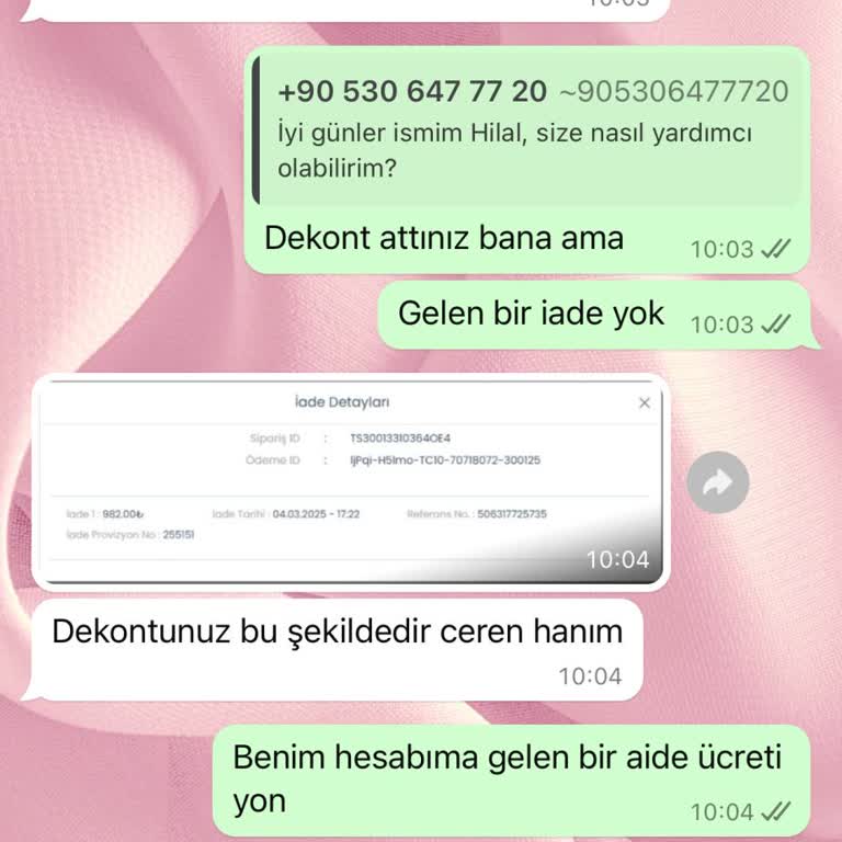 Ücret İadesi İçin Ulaşılmaz Kurumsallık