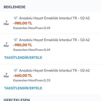 Beklenmedik Otomatik Ödeme Ve Yetersiz İade