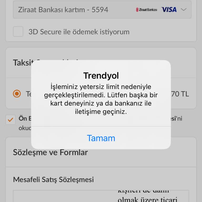Harçlık Avans Limiti Sorunu Ve Yetersiz Bakiye Uyarısı