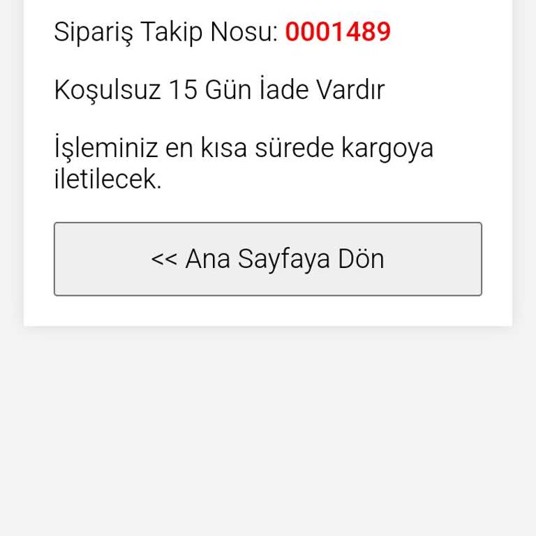 Kuzeysepeti.com Siparişi İptal Etmek İçin Muhatap Bulamadım