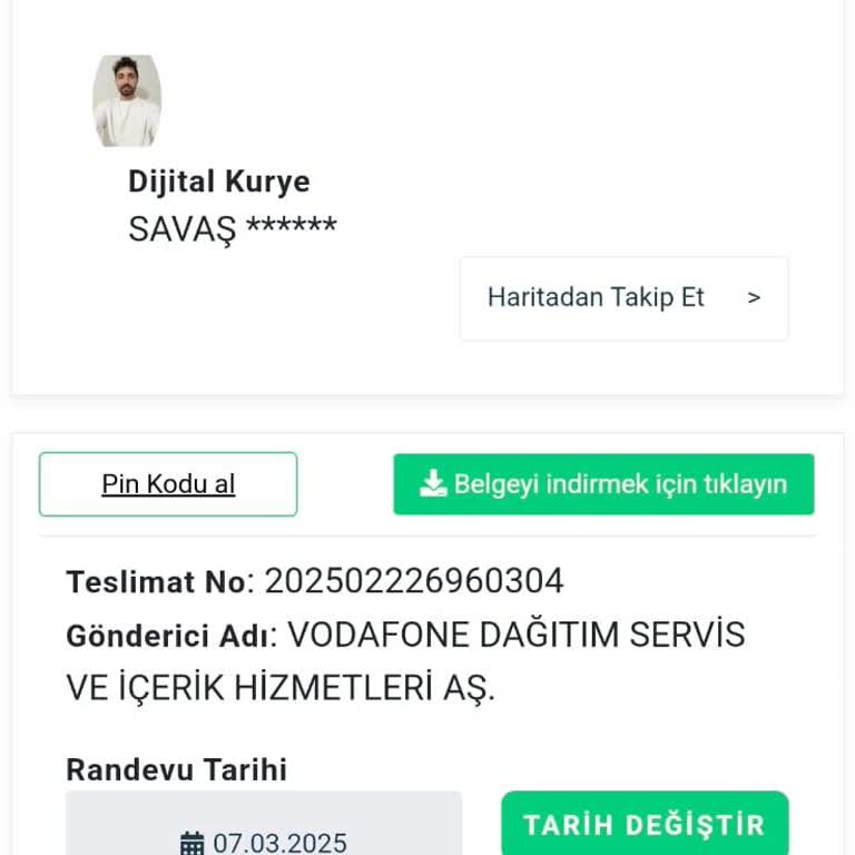 Zamanında Teslim Edilmeyen Hat Nedeniyle Yaşanan Vodafone Geçiş Sorunu