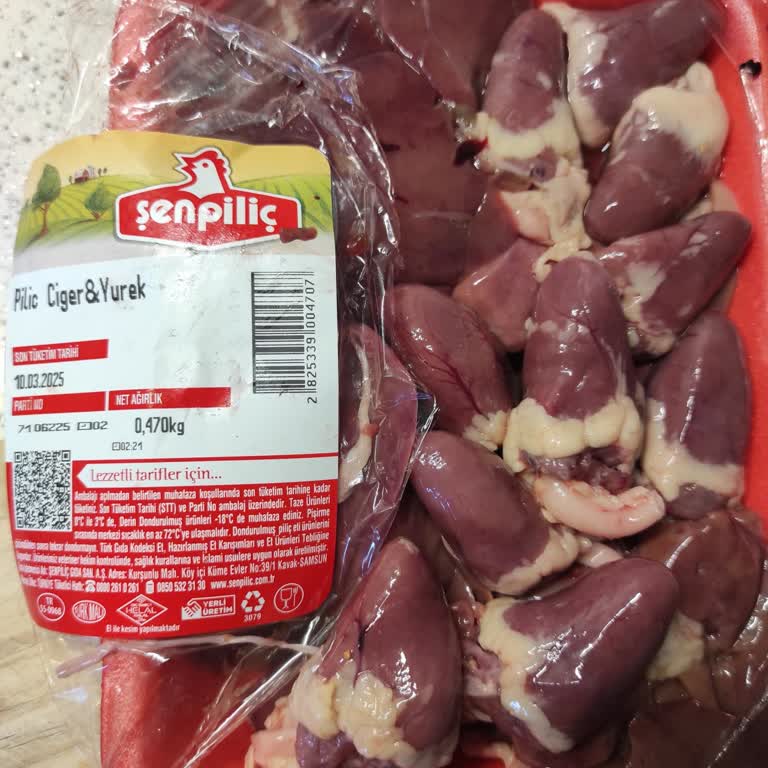 Şenpiliç Tavuk Paketinde Ciğer Hayal Kırıklığı