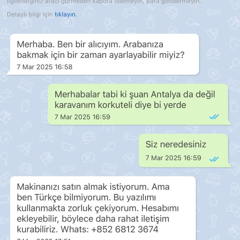 Sahte Mesaj Ve Müşteri Hizmetlerine Ulaşamama Sorunu