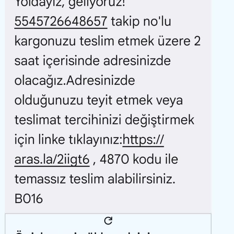 Yanıltıcı Teslimat Mesajları İle Zaman Kaybı