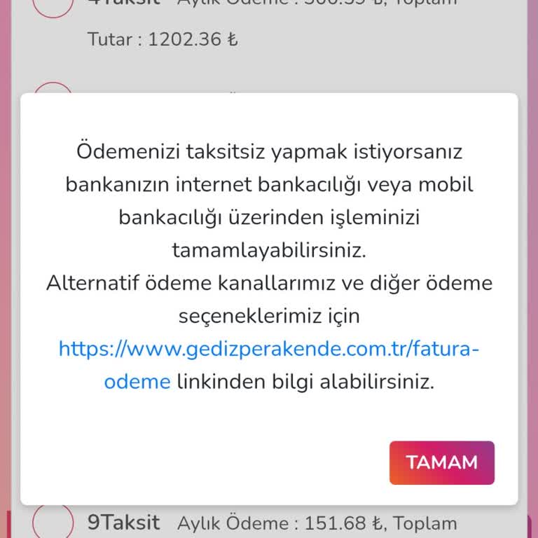 Online Fatura Ödemede Sürekli Hata Ve Komisyon Sorunu
