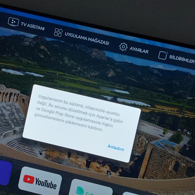 Yeni Onvo TV'de Sürekli Hata Mesajı Sorunu