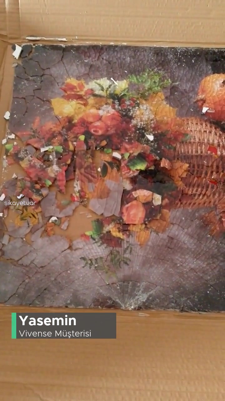 Vivense Ürün Hasarlı Geldi İade Talebi Oluşturulamıyor! Mağdurum! videonun kapak resmi