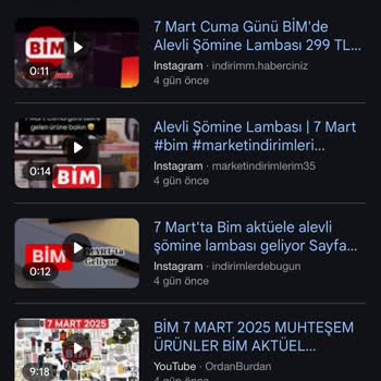 BİM'de Alevli Şömine Satış Sorunu