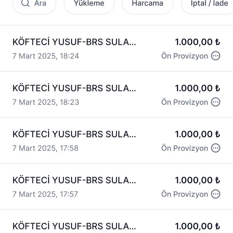 Köfteci Yusuf'un Online Ödeme Sistemi Mağduriyeti