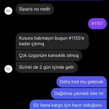 Kargo Takip Numarası Gelmedi İlgisizlik Can Sıkıyor