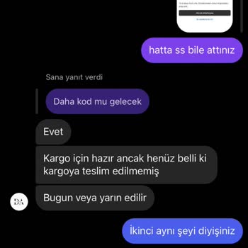 Kargo Takip Numarası Gelmedi İlgisizlik Can Sıkıyor