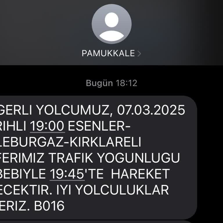 Esenler-Lüleburgaz Otobüsünün Sürekli Rötar Yapması Yolcuları Mağdur Ediyor