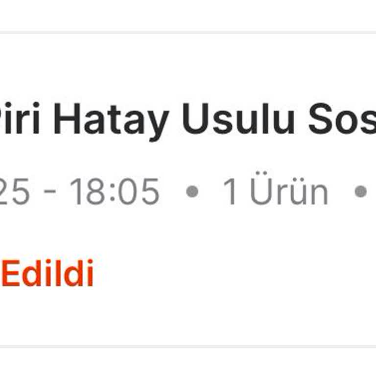 İftar Siparişim İptal Edildi, Migros Yemek Mağduriyeti