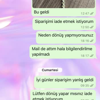 Yanlış Ürün Ve İletişim Sorunlarıyla Mağduriyet