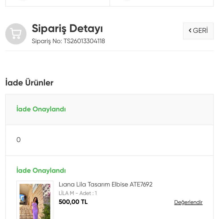 İade Süreci Kabusu: Elbisemi İade Ettim, Paramı Alamadım