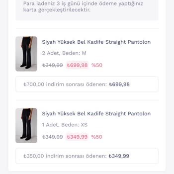 İade Sürecindeki Karışıklık Ve İletişim Eksikliği