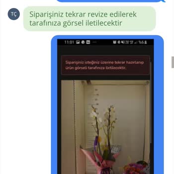 Onaysız Gönderilen Solmuş Orkide Şikayeti