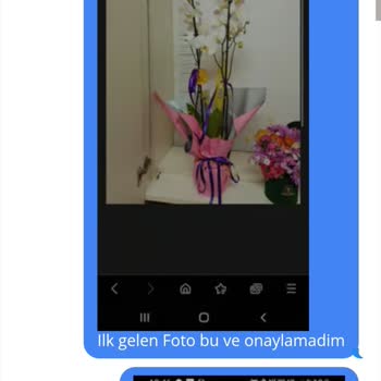 Onaysız Gönderilen Solmuş Orkide Şikayeti