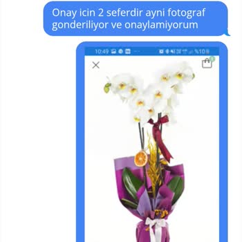 Onaysız Gönderilen Solmuş Orkide Şikayeti