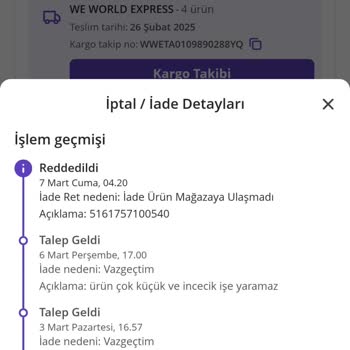 N11 Üzerinden Alınan Ürünlerin İadesinde Yaşanan Sorun