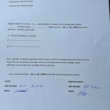 Hasarlı Ürün Ve Haksız Retle Mücadele