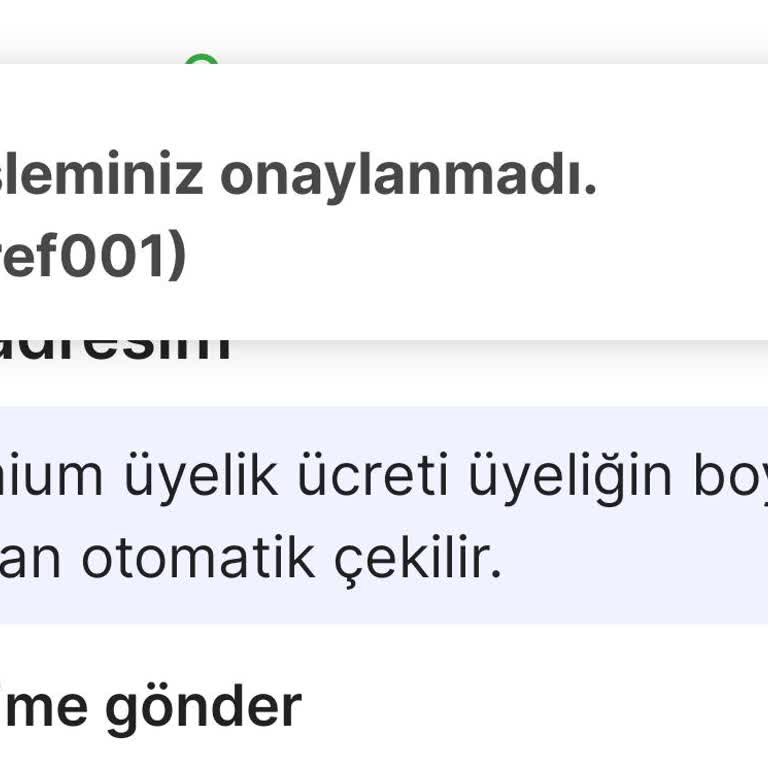 Hepsiburada'da Ref001 Hatası Ve Sipariş Sorunu