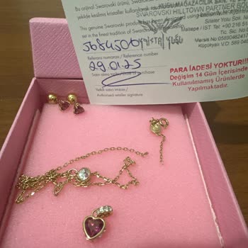 Swarovski Kolyem 1 Ay İçinde Koptu, Mağaza Ve Müşteri Hizmetleri Çözüm Sunmadı