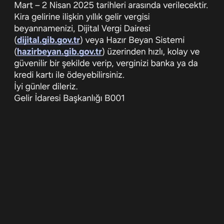 Yanlış Gönderilen Kira Geliri Bildirimi: Acil Düzeltme Talebi