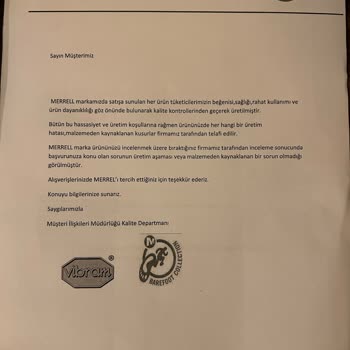 Kısa Sürede Parçalanan Ayakkabı Ve Yetersiz Müşteri Hizmeti