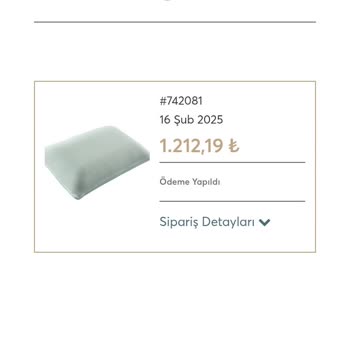 Yastık Siparişim Hala Ulaşmadı!