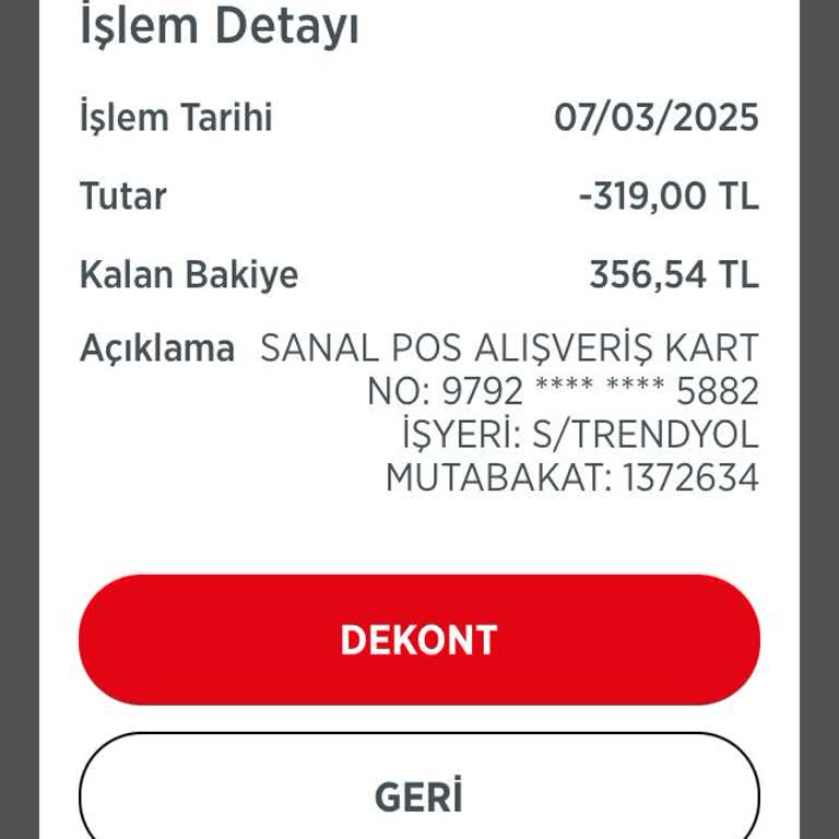 Çekilen Para Var Sipariş Yok: Çözüm Bekliyorum