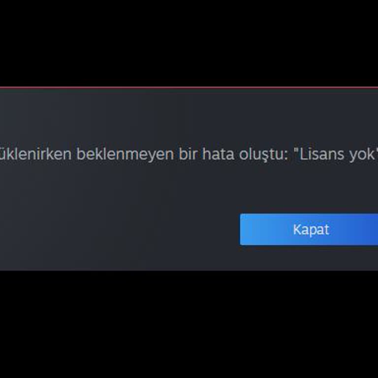 Steam'de Oyun İndirme Sorunu: Lisans Hatası