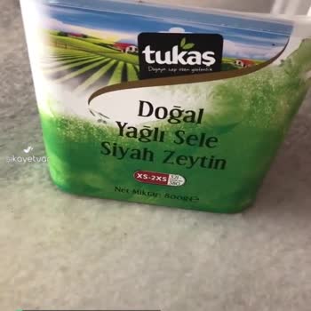 Tukaş Zeytinde Taş Çıktı!