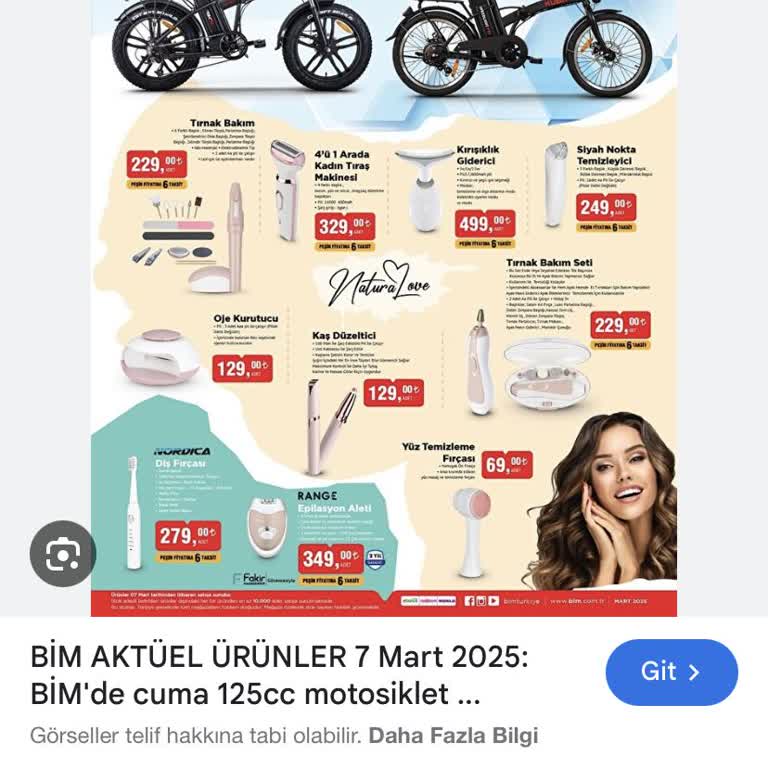 BİM Aktüel Ürünlerinde Bisiklet Hayal Kırıklığı