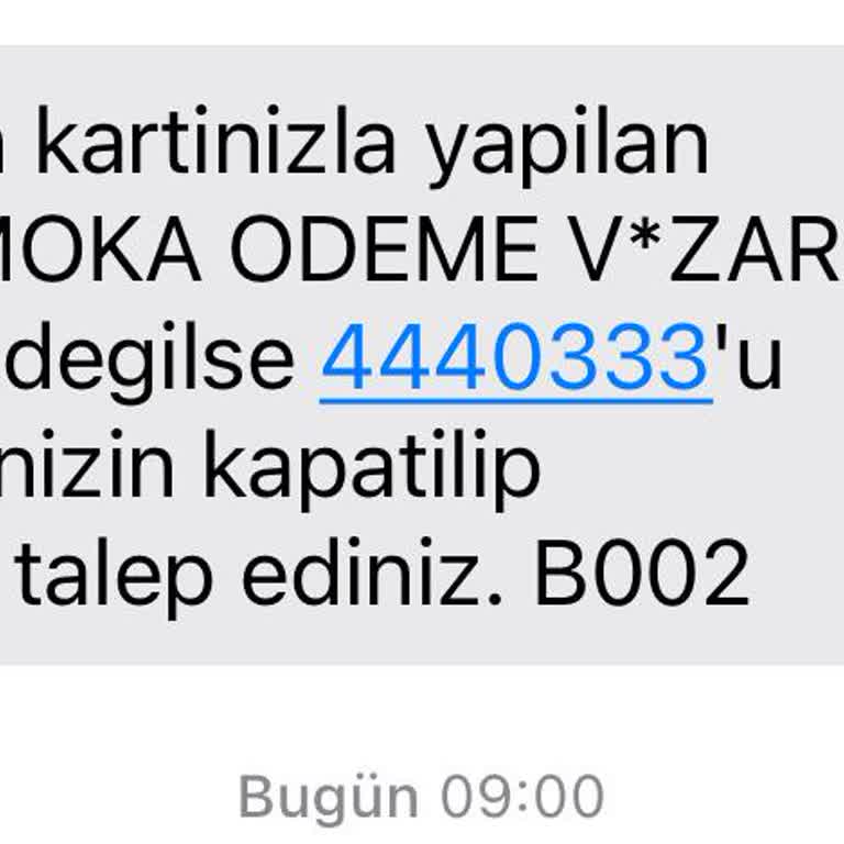 Yetkisiz Ödeme Ve Onaysız İşlem Şikayeti