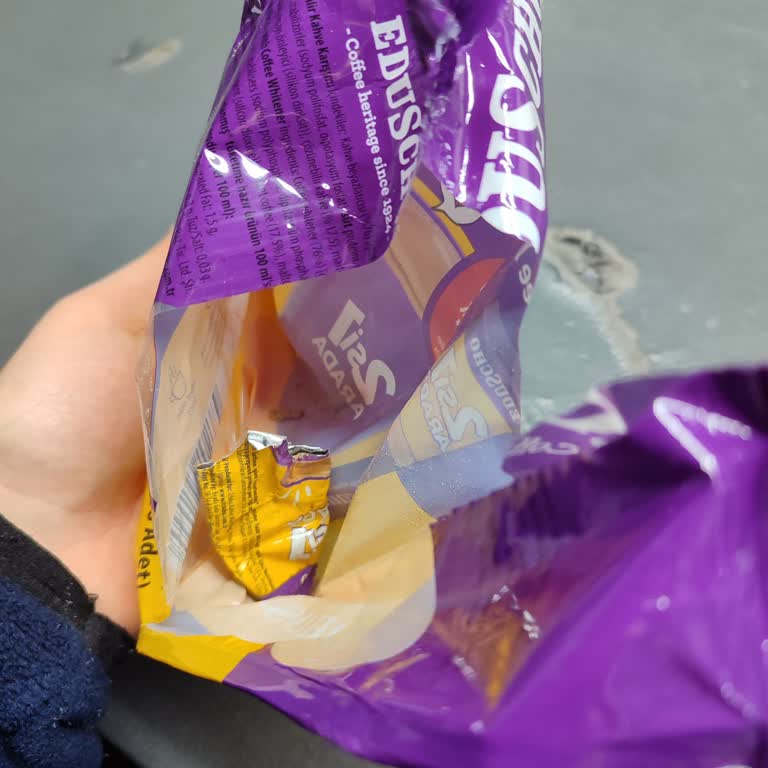 Tchibo Kahve Paketinde Eksik Ve Boş Paketler