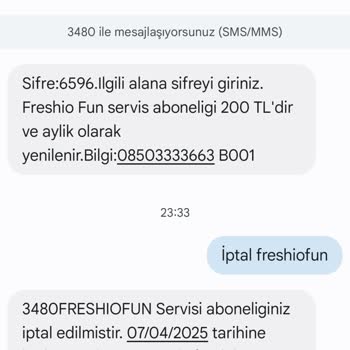 Hızla İptal Edilen Abonelik İçin Haksız Fatura Ücreti