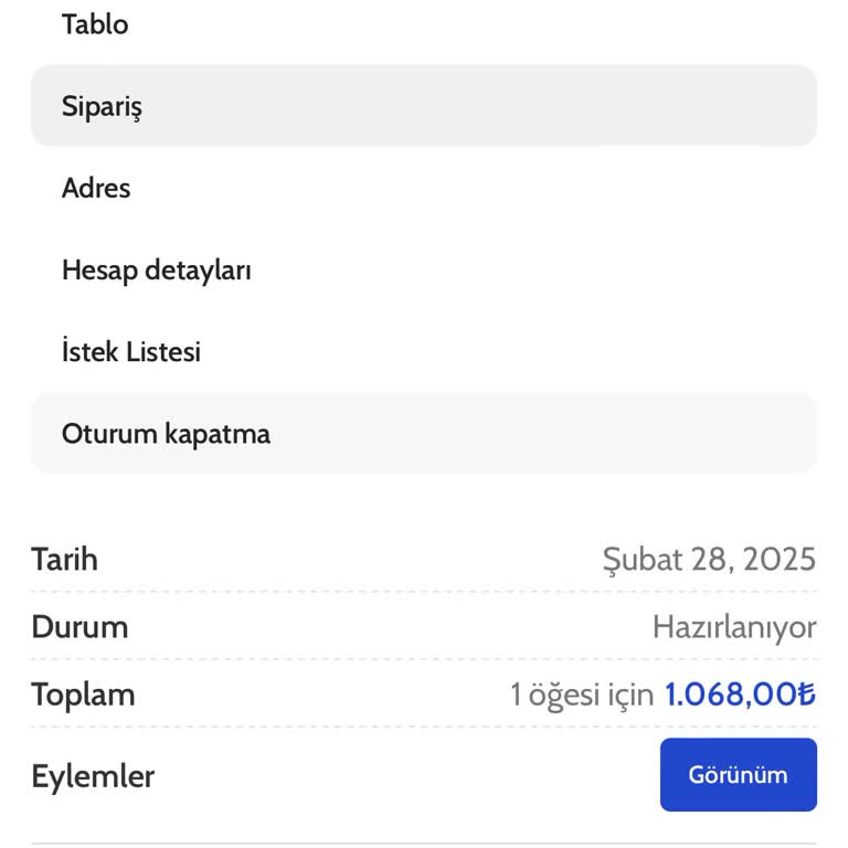 Byg Wears'tan Aldığım Siparişin Hazırlanma Süresindeki Sorunlar