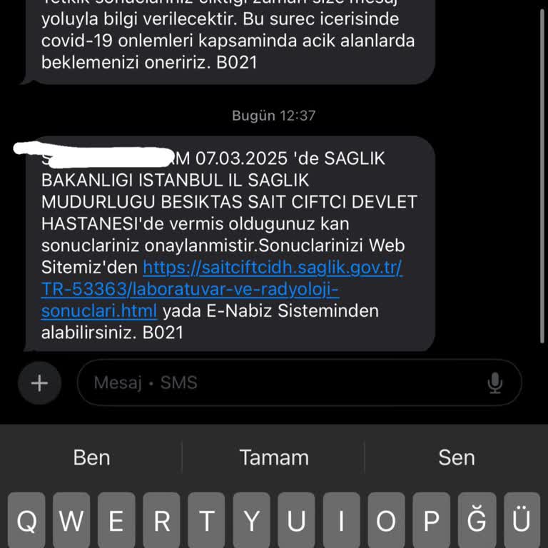 E-Nabızda Tahlil Sonucu Görüntüleme Sorunu