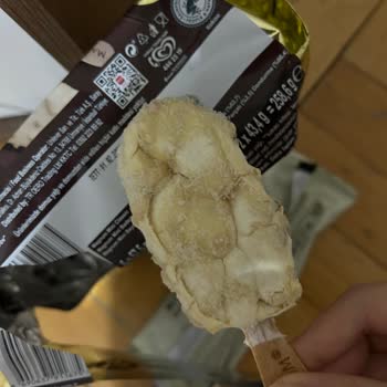 Küflü Algida Magnum Dondurma Paketi Hayal Kırıklığı Yarattı