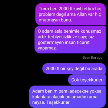 Yanıltıcı İade Süreci Ve Bloklama Sorunu