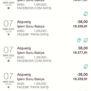 Facebook Hesabım Yokken Banka Hesabımdan Para Çekiliyor